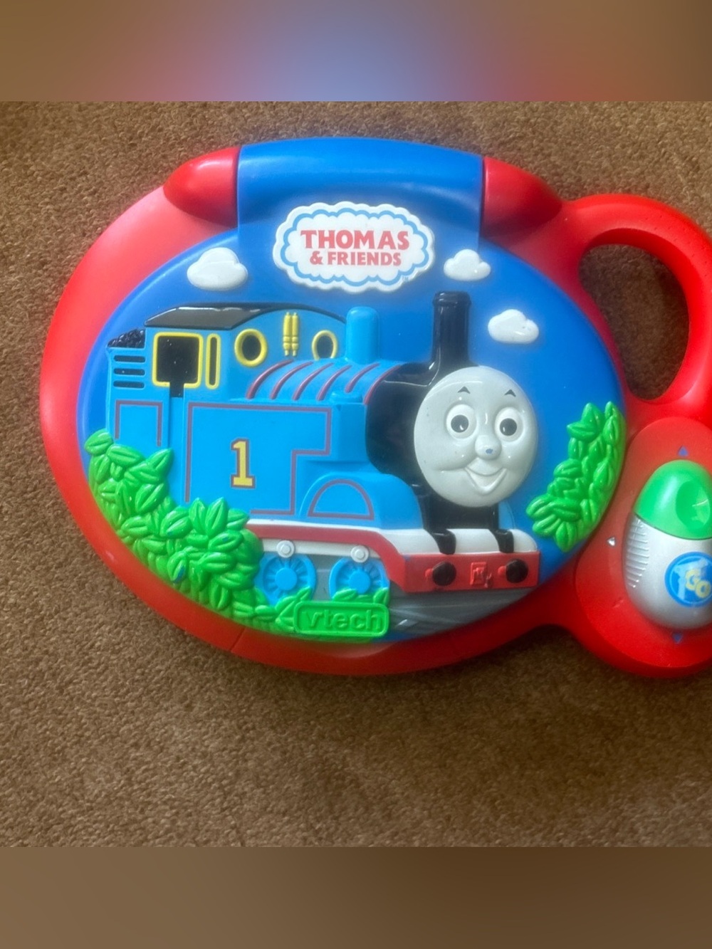 Thomas & Friends Blue and Red Carry-Along Musical Engine Playset